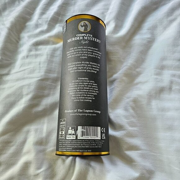 Complete Murder Mystery Night Game For Adults Aged 14+ By Lagoon, Never Opened - Picture 2 of 10